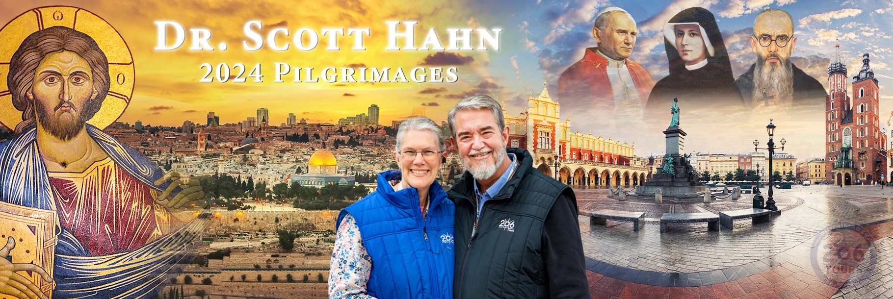 Dr. Scott Hahn Pilgrimages with Kimberly Hahn and 206 Tours Catholic