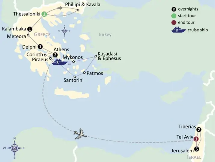 Spread Of Essenes Map