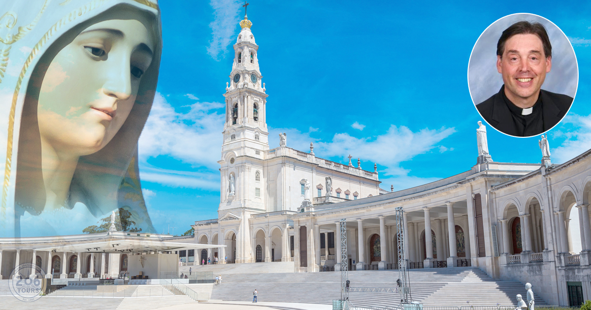 Fr. Ivan Nienhaus and Mary Johnston Marian Shrines Pilgrimage with 206 ...