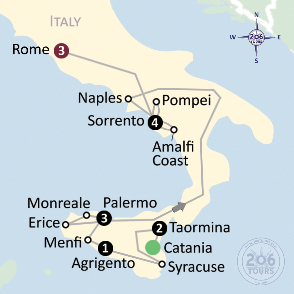 Southern Italy & Rome Pilgrimage with 206 Tours - Catholic Pilgrimages