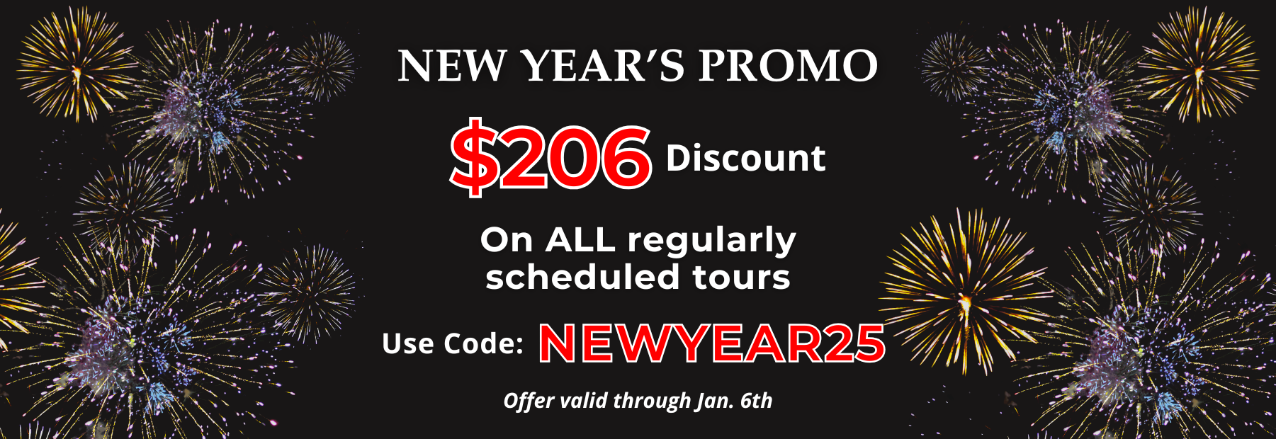 New Years 2024 Discount