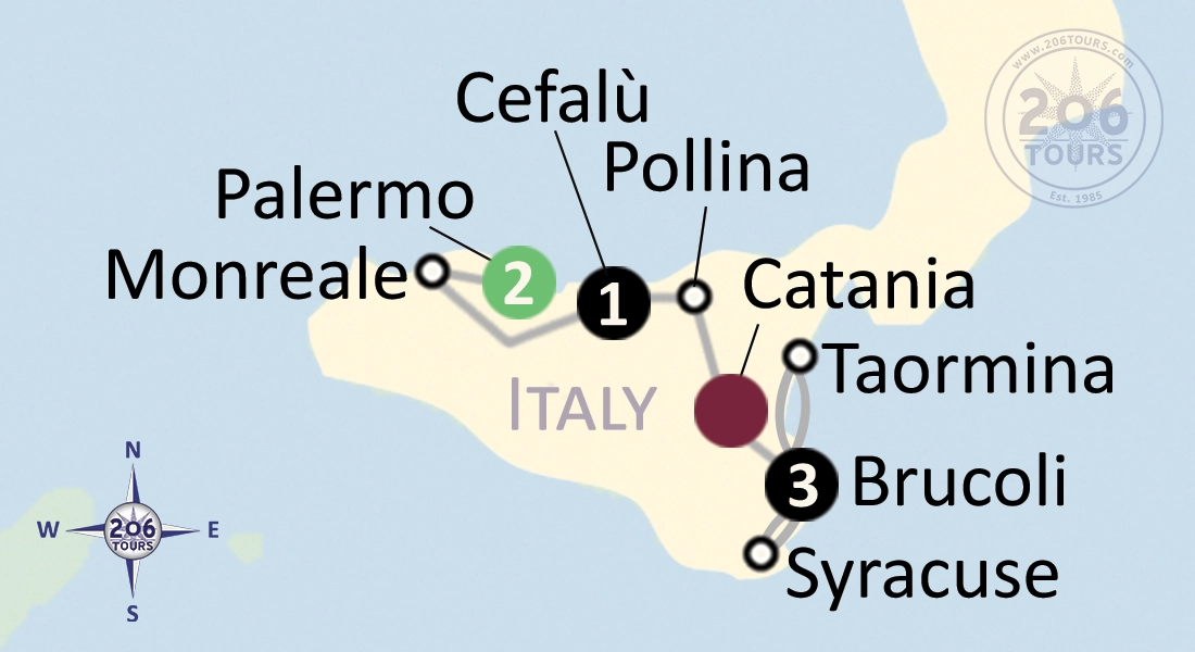 pilgrimage map